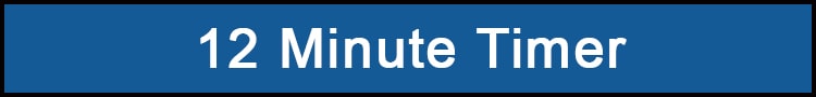 12 Minute Timer - Set timer for 12 Minute - Online Countdown Timer