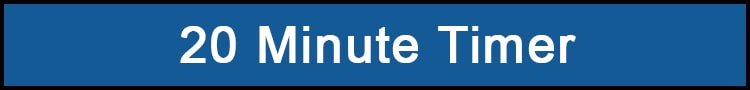 20 Minute Timer - Set timer for 20 Minute - Online Countdown Timer